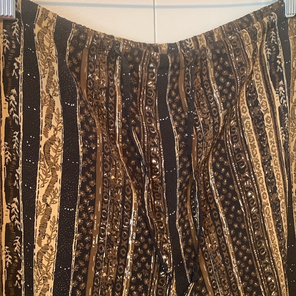 Vintage Jessica Vertically Patterned Stripe Pants Size L/XL - Picture 3 of 6